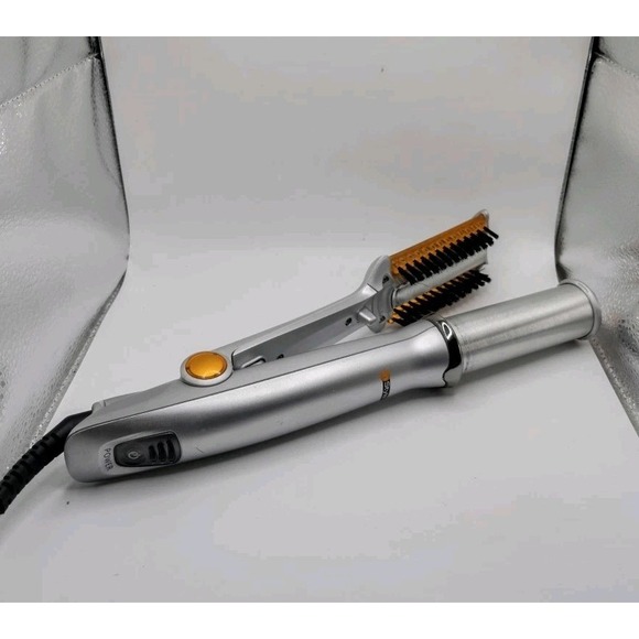 InStyler Rotating Hot Iron Hair Straightening Curling 1.25" Barrel IS1001 Tested - Picture 1 of 8